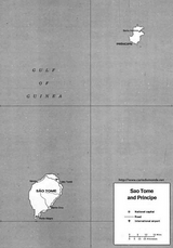 Map of Sao Tome and Principe