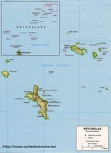 Map of Seychelles