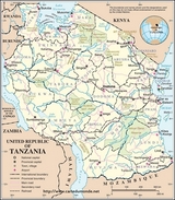 Map of Tanzania