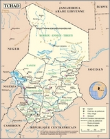 Map of Chad