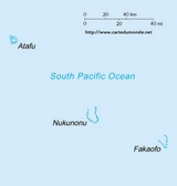 Map of Tokelau
