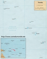 Map of Tuvalu