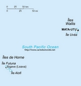 Map of Wallis and Futuna