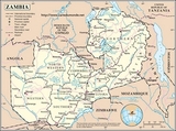 Map of Zambia